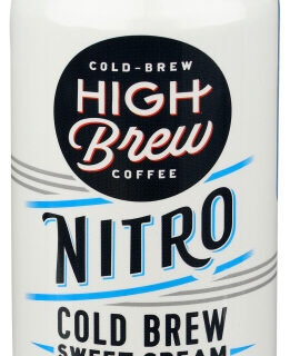 High Brew - Nitro Cold Brew with Sweet Cream - 10 fl oz