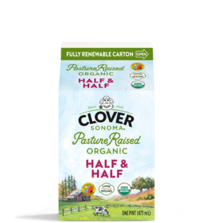 Clover - Organic Half and Half - Pint