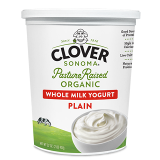 Clover Organic - Whole Milk Yogurt - 32oz