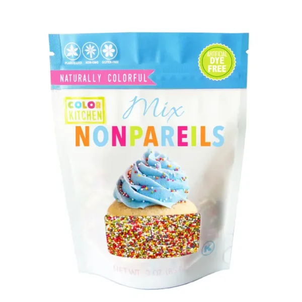 Color Kitchen - Natural Nonpareil Confetti Sprinkles