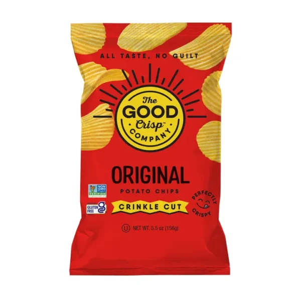 Good Crisp Crinkle Cut Chips Original - 5.5oz