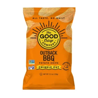 Good Crisp Crinkle Cut Chips Outback BBQ - 5.5oz