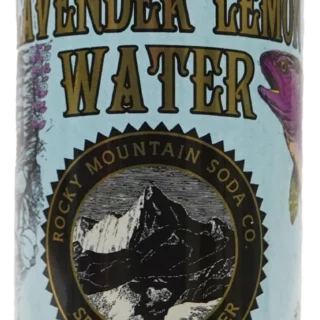 Rocky Mountain Soda - Lavender Lemon Sparkling Water - 12oz