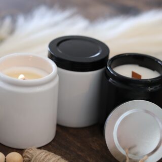 Calaveras River Farm - Crock Candles - Sea Salt and Orchid
