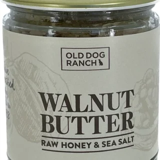 Old Dog Ranch - Raw Honey & Sea Salt Walnut Butter - 8oz