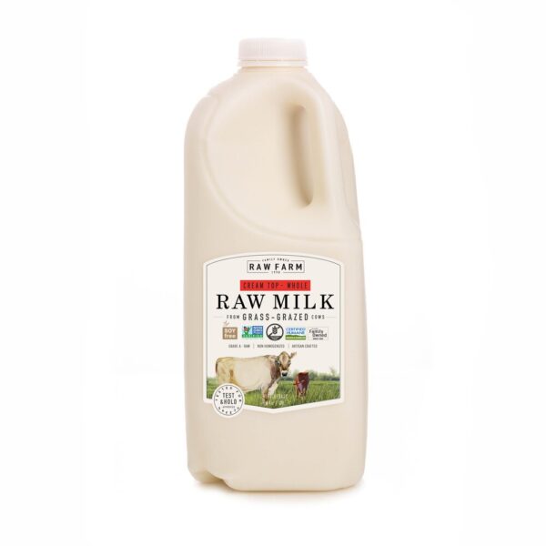Raw Farms - Raw Milk - 1/2 Gallon