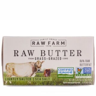 Raw Farms - Raw Milk - Lightly Salted Butter - 16oz