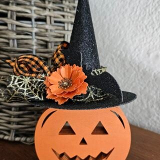 Pumpkin in Witch Hat