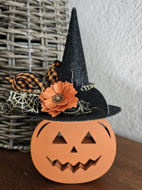 Pumpkin in Witch Hat
