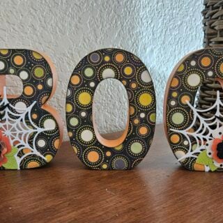 Boo Letters