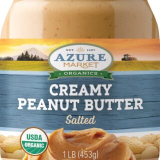 Azure Market - Organic Creamy Peanut Butter - 16oz