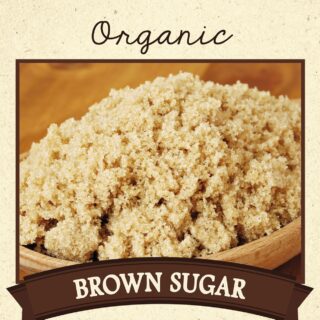 Azure Market - Organic Light Brown Sugar - 2lb