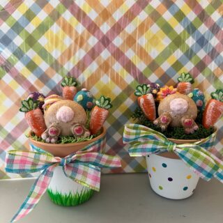 Bunny Butts Mini Pots