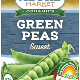 Azure Market - Organic Green Peas - 15oz